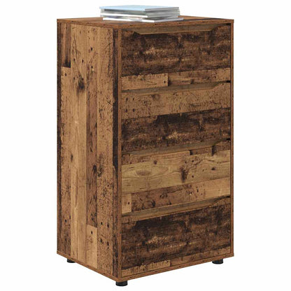 Armadi di Stoccaggio 2 pcs Legno vecchio 60 x 48 x 105 cm