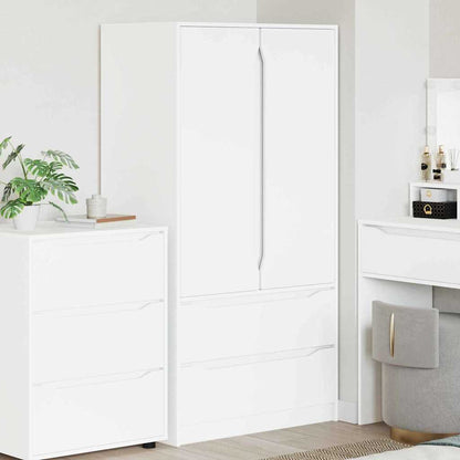 Armadietto Bianco 79,5 x 49 x 156 cm Legno ingegnerizzato
