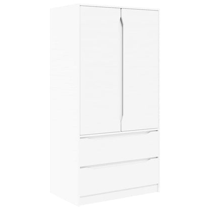 Armadietto Bianco 79,5 x 49 x 156 cm Legno ingegnerizzato