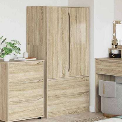 Armadietto con cassetto Rovere Sonoma 79,5 x 49 x 156 cm