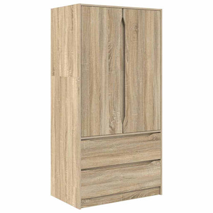 Armadietto con cassetto Rovere Sonoma 79,5 x 49 x 156 cm
