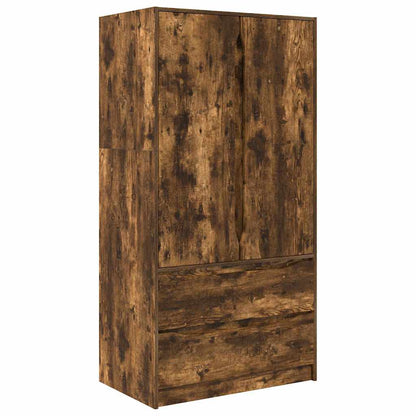 Armadietto con cassetto Quercia Affumicata 79,5 x 49 x 156 cm