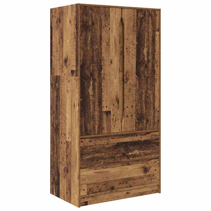 Armadietto con cassetto Legno vecchio 79,5 x 49 x 156 cm