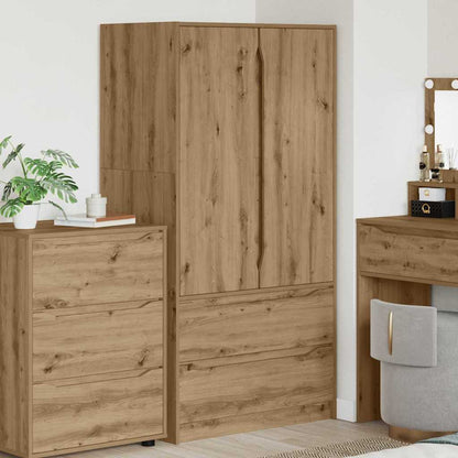 Armadietto con cassetto Rovere Artigianale 79,5 x 49 x 156 cm