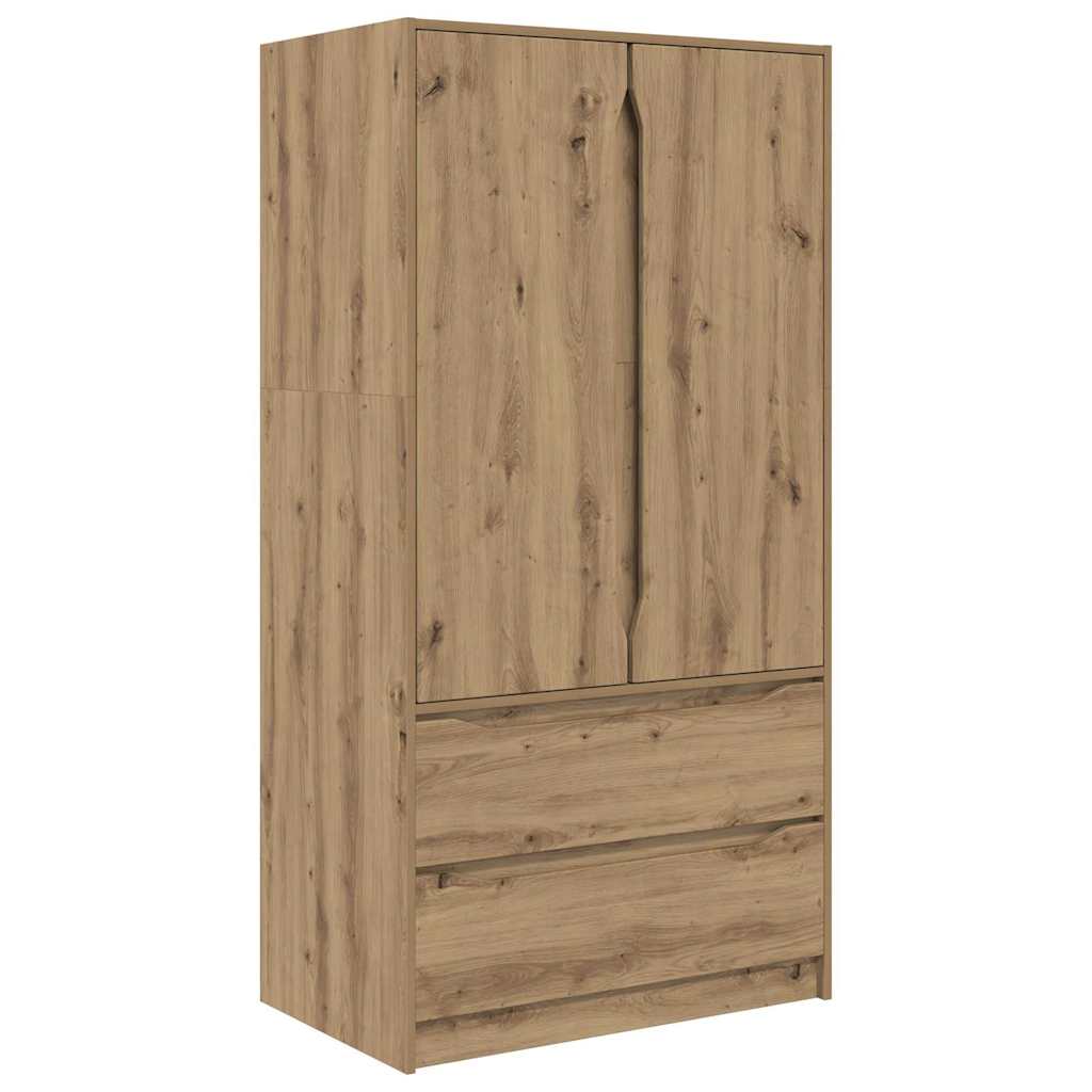Armadietto con cassetto Rovere Artigianale 79,5 x 49 x 156 cm