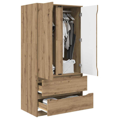 Armadietto con cassetto Rovere Artigianale 79,5 x 49 x 156 cm
