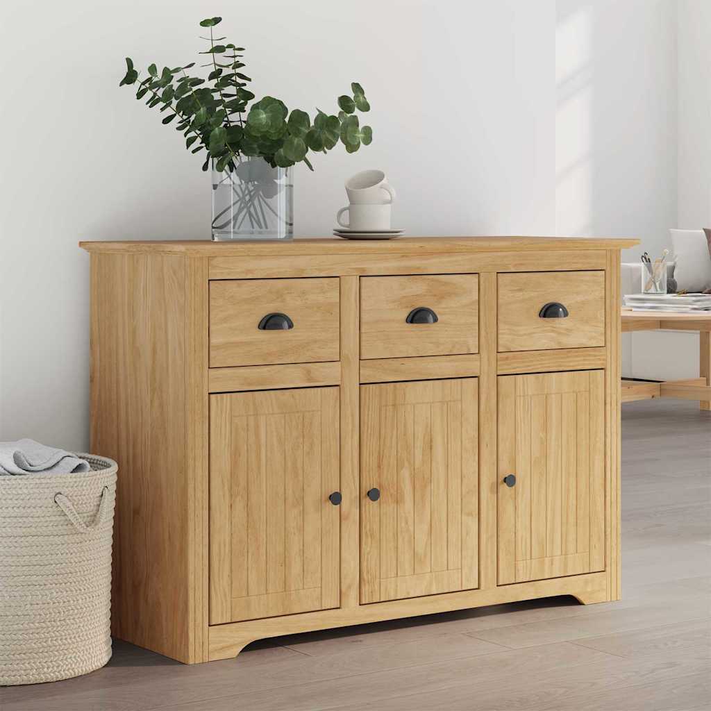 Credenza con cassetto BODO Marrone miele 115,5 x 44 x 80 cm