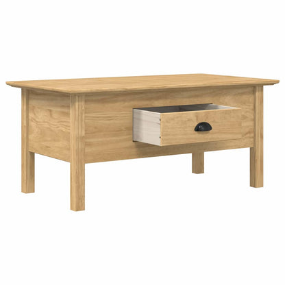 Tavolino da salotto BODO Marrone miele 100 x 55 x 45,8 cm