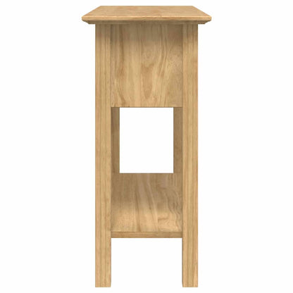 Tavolo consolle BODO Marrone miele 91 x 34.7 x 74 cm
