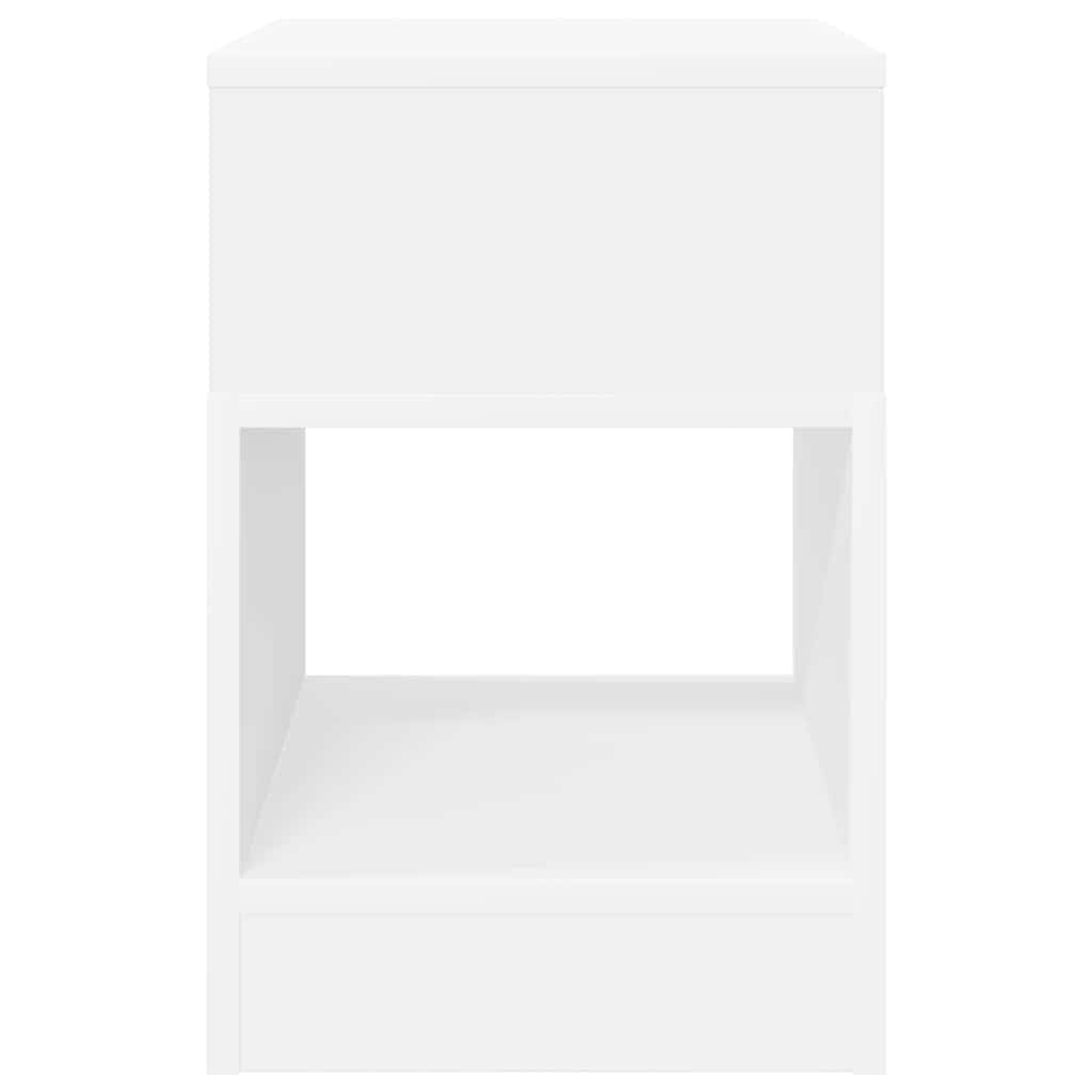 Tavolino Bianco 30,5 x 30 x 45 cm Legno multistrato