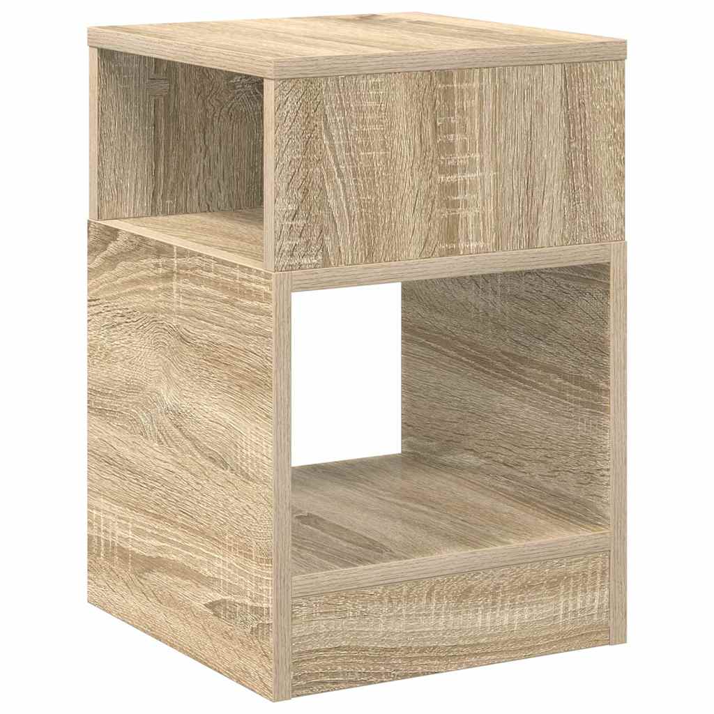 Tavolino Rovere Sonoma 30,5 x 30 x 45 cm Legno multistrato