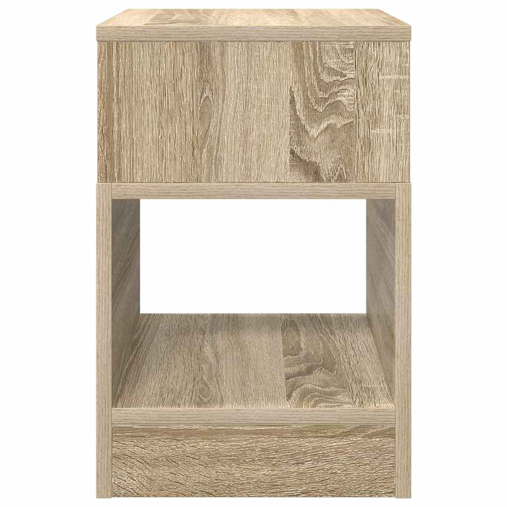 Tavolino Rovere Sonoma 30,5 x 30 x 45 cm Legno multistrato