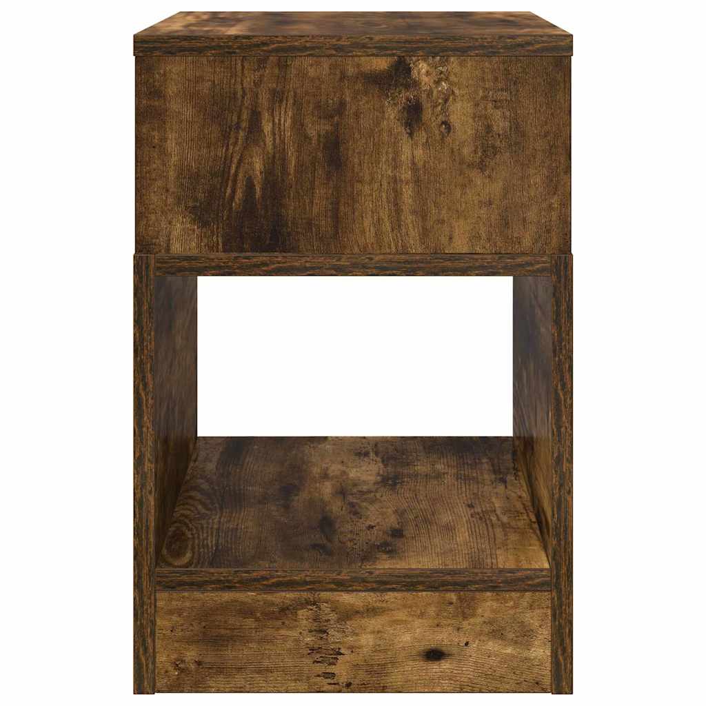 Tavolino Rovere fumÃ© 30,5 x 30 x 45 cm Legno multistrato