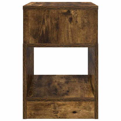 Tavolino Rovere fumÃ© 30,5 x 30 x 45 cm Legno multistrato