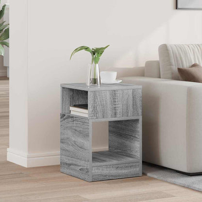 Tavolino Grigio Sonoma 30,5 x 30 x 45 cm Legno multistrato