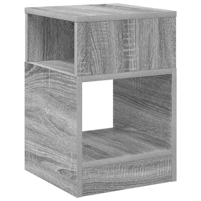 Tavolino Grigio Sonoma 30,5 x 30 x 45 cm Legno multistrato