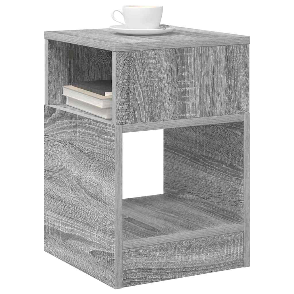Tavolino 2 pcs Grigio Sonoma 30,5 x 30 x 45 cm