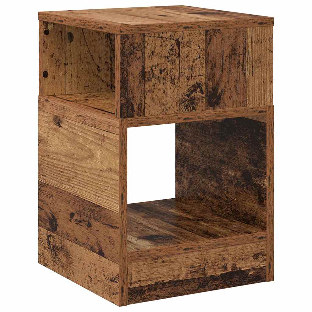 Tavolino Legno vecchio 30,5 x 30 x 45 cm Legno multistrato