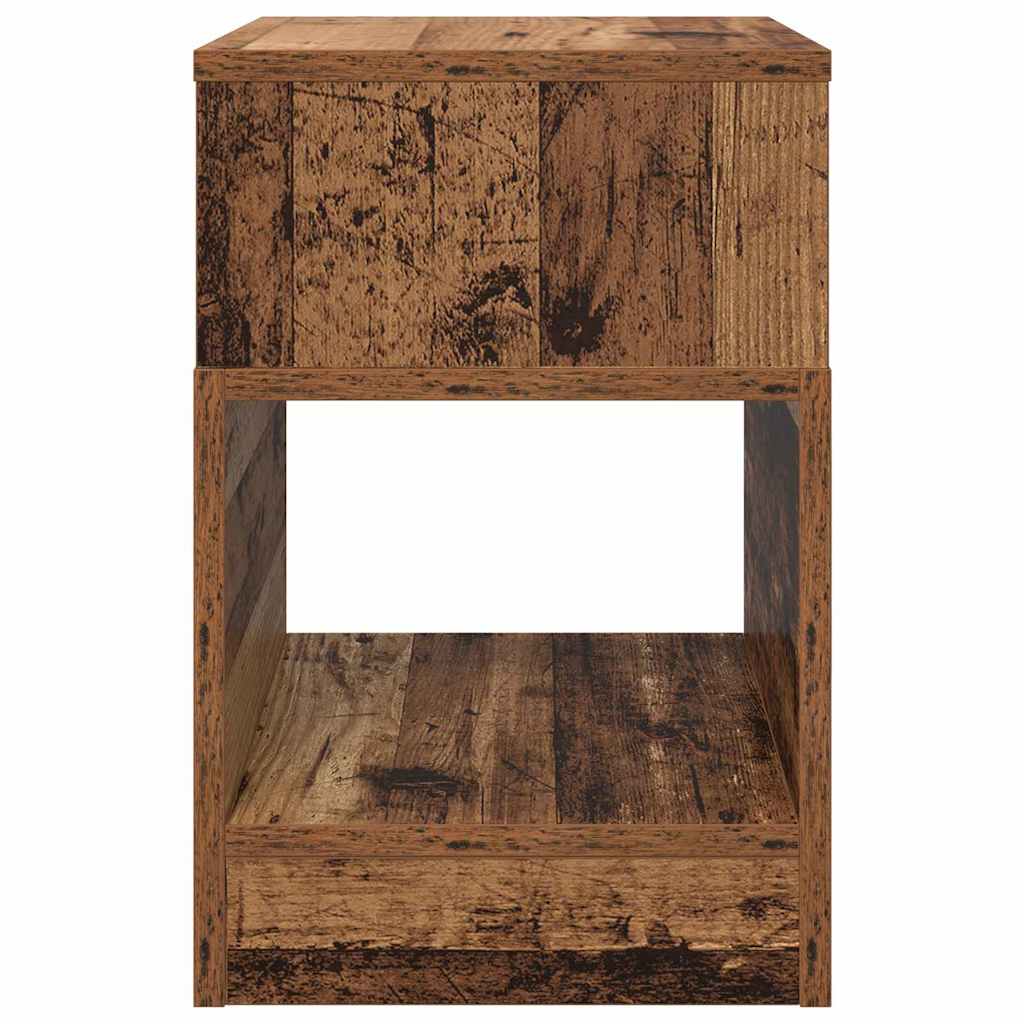 Tavolino Legno vecchio 30,5 x 30 x 45 cm Legno multistrato