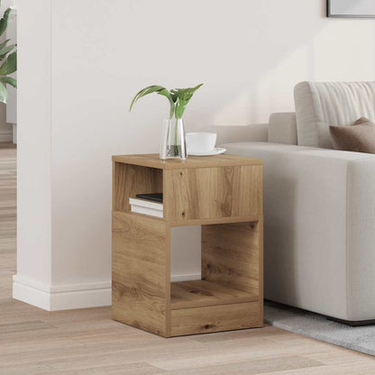 Tavolino Rovere artigianale 30,5 x 30 x 45 cm Legno multistrato