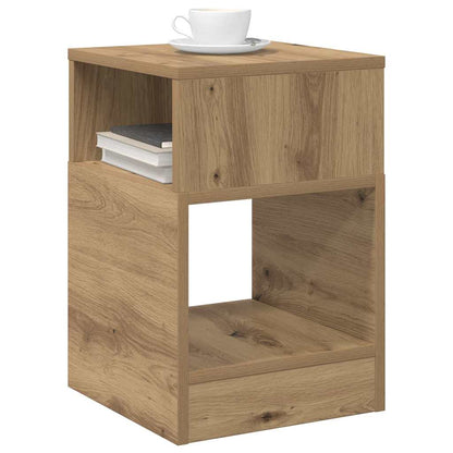 Tavolino Rovere artigianale 30,5 x 30 x 45 cm Legno multistrato