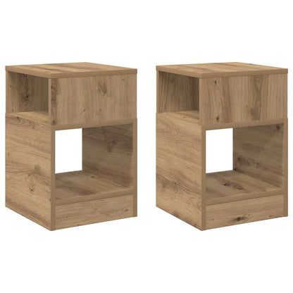 Tavolino 2 pcs Rovere artigianale 30,5 x 30 x 45 cm