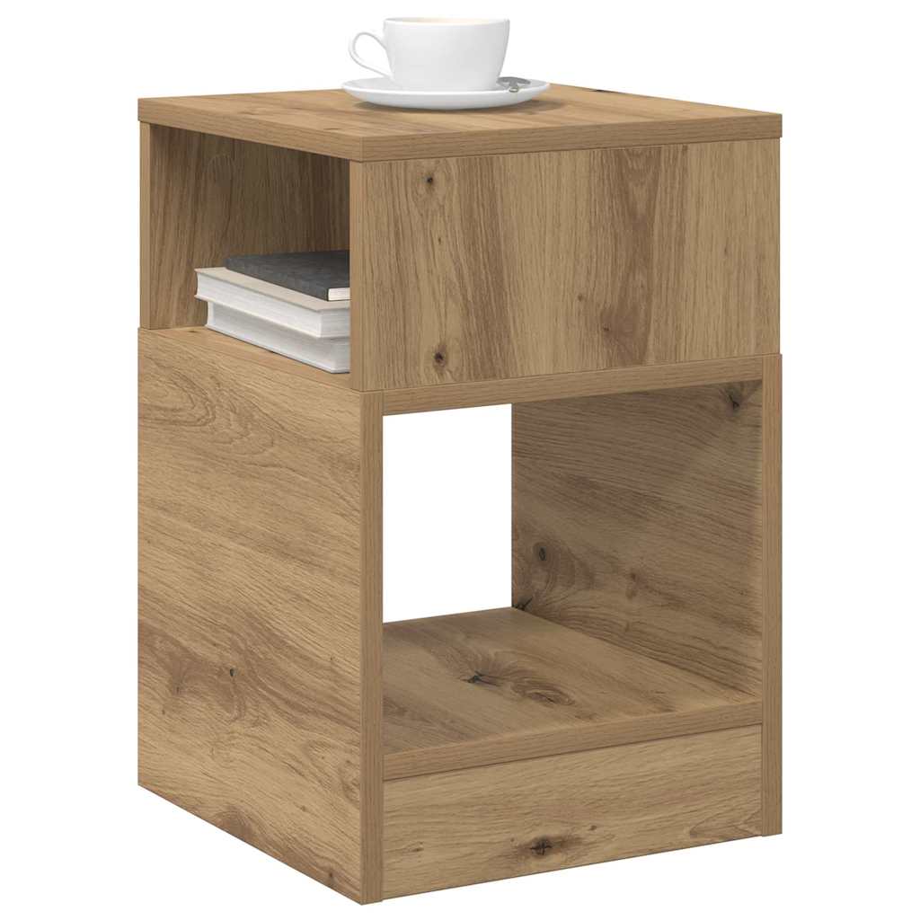 Tavolino 2 pcs Rovere artigianale 30,5 x 30 x 45 cm