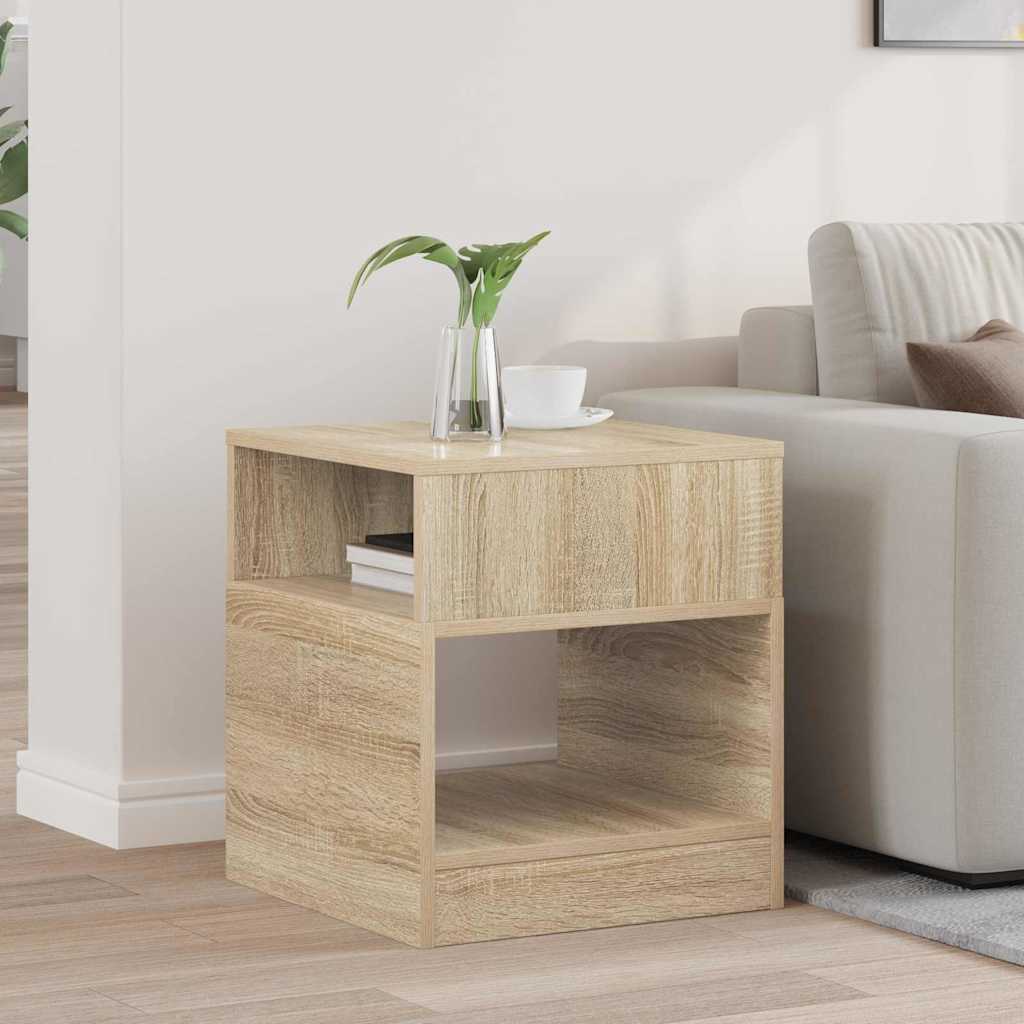 Tavolino Rovere Sonoma 40,5 x 40 x 45 cm Legno multistrato