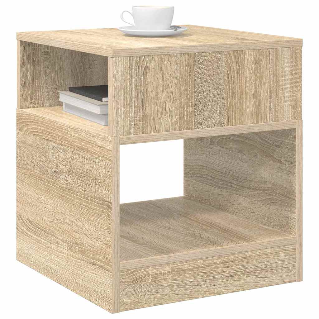 Tavolino 2 pcs Rovere Sonoma 40,5 x 40 x 45 cm