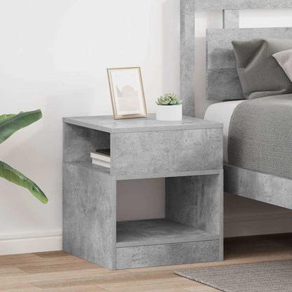 Tavolino 2 pcs Grigio cemento 40,5 x 40 x 45 cm