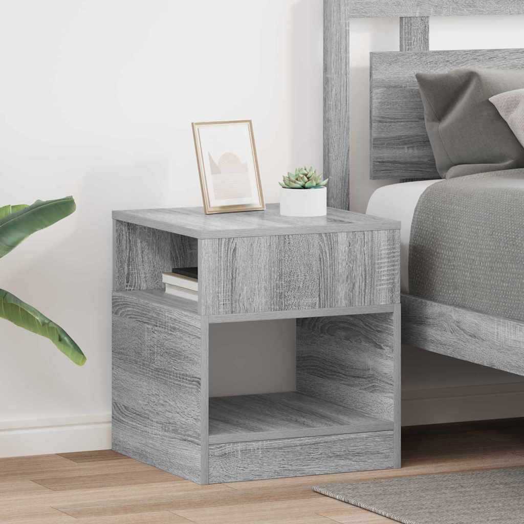 Tavolino 2 pcs Grigio Sonoma 40,5 x 40 x 45 cm