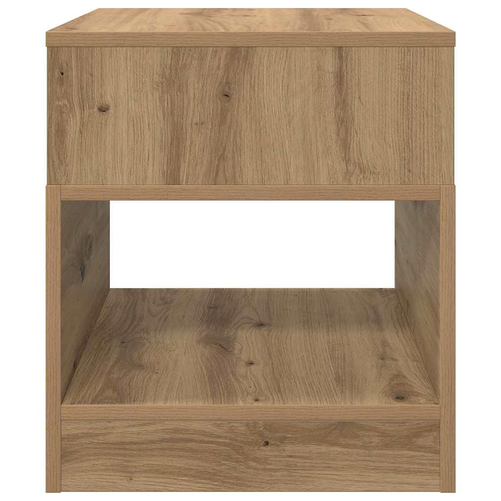 Tavolino Rovere artigianale 40,5 x 40 x 45 cm Legno multistrato