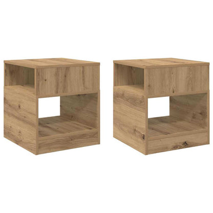 Tavolino 2 pcs Rovere artigianale 40,5 x 40 x 45 cm