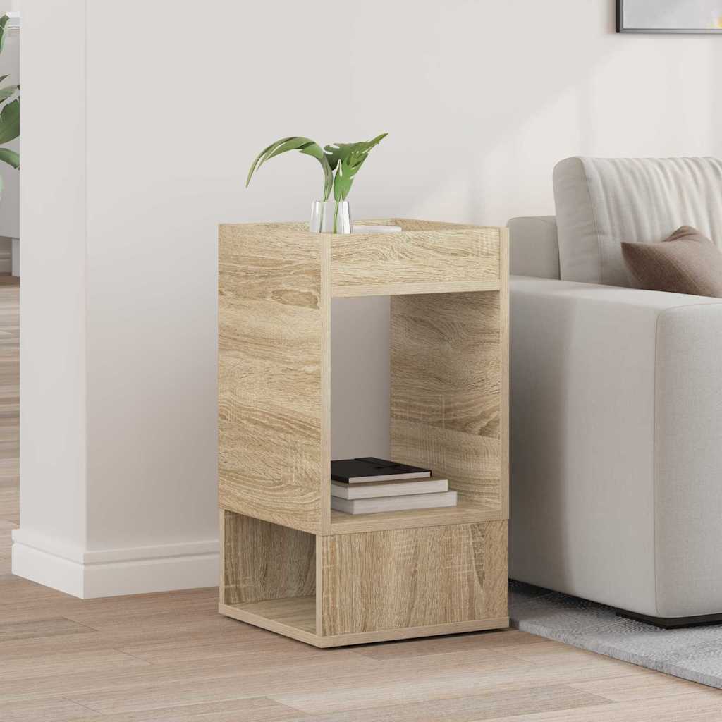 Tavolino Rovere Sonoma 30 x 30 x 56 cm Legno multistrato