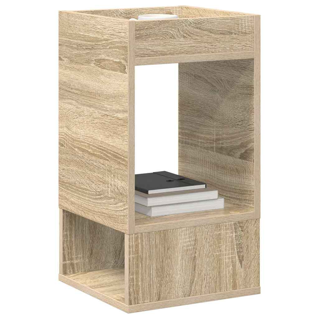 Tavolino Rovere Sonoma 30 x 30 x 56 cm Legno multistrato