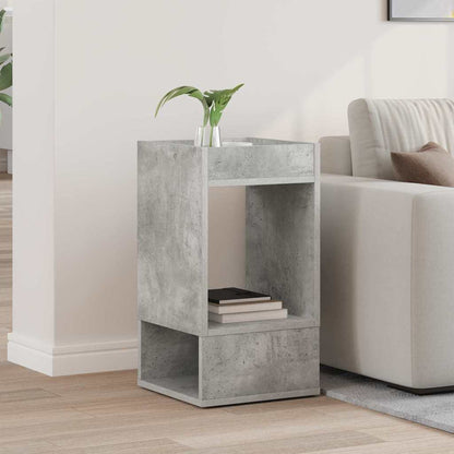 Tavolino Grigio cemento 30 x 30 x 56 cm Legno multistrato