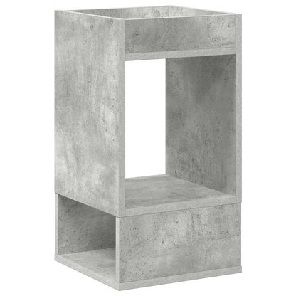 Tavolino Grigio cemento 30 x 30 x 56 cm Legno multistrato