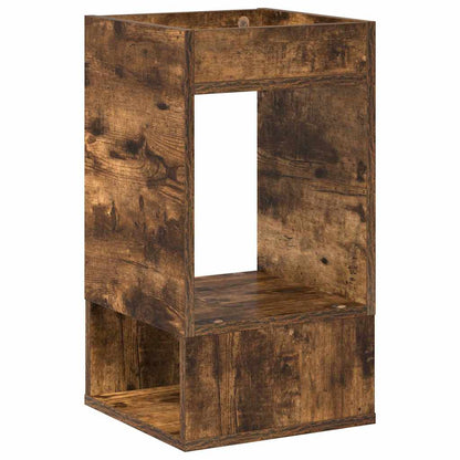 Tavolino 2 pcs Rovere fumÃ© 30 x 30 x 56 cm Legno multistrato