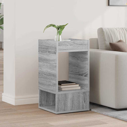 Tavolino Grigio Sonoma 30 x 30 x 56 cm Legno multistrato
