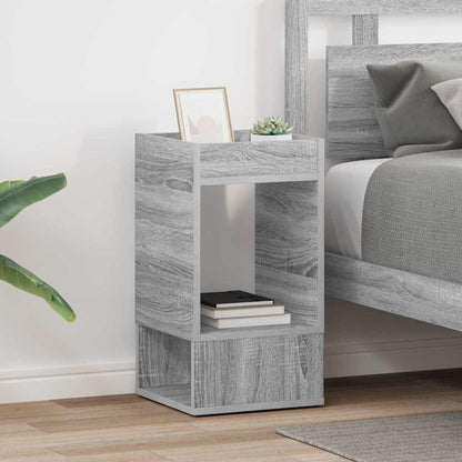 Tavolino 2 pcs Grigio Sonoma 30 x 30 x 56 cm Legno multistrato