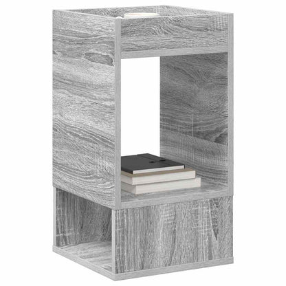 Tavolino 2 pcs Grigio Sonoma 30 x 30 x 56 cm Legno multistrato