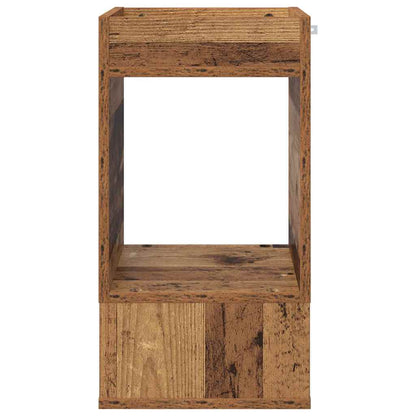 Tavolino Legno vecchio 30 x 30 x 56 cm Legno multistrato