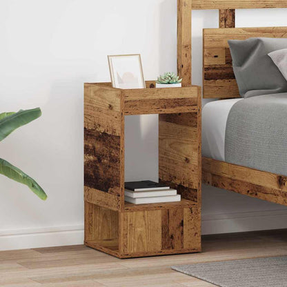 Tavolino 2 pcs Legno vecchio 30 x 30 x 56 cm Legno multistrato