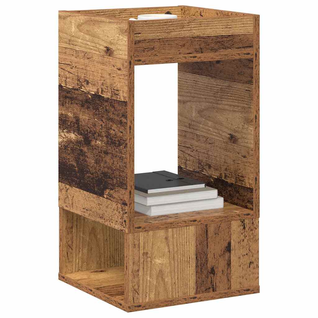 Tavolino 2 pcs Legno vecchio 30 x 30 x 56 cm Legno multistrato