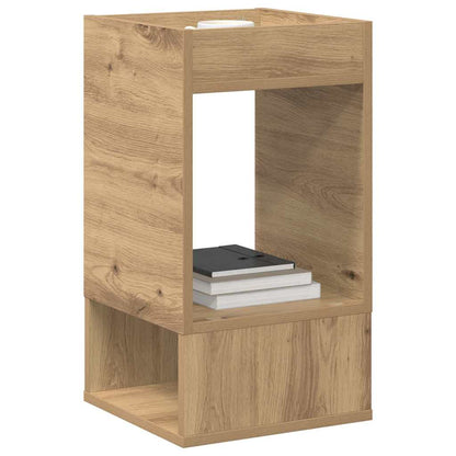 Tavolino Rovere artigianale 30 x 30 x 56 cm Legno multistrato