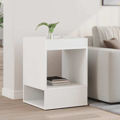 Tavolino Bianco 40 x 40 x 56 cm Legno multistrato