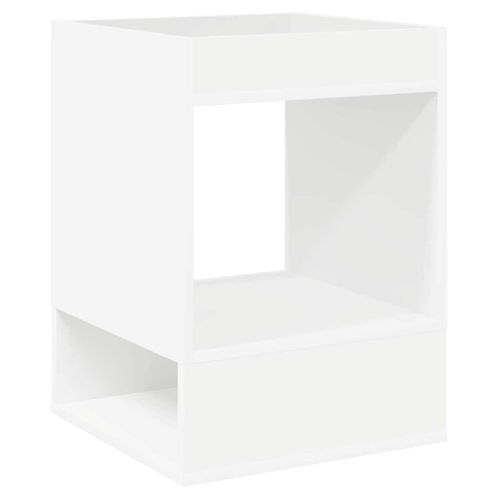 Tavolino 2 pcs Bianco 40 x 40 x 56 cm Legno multistrato