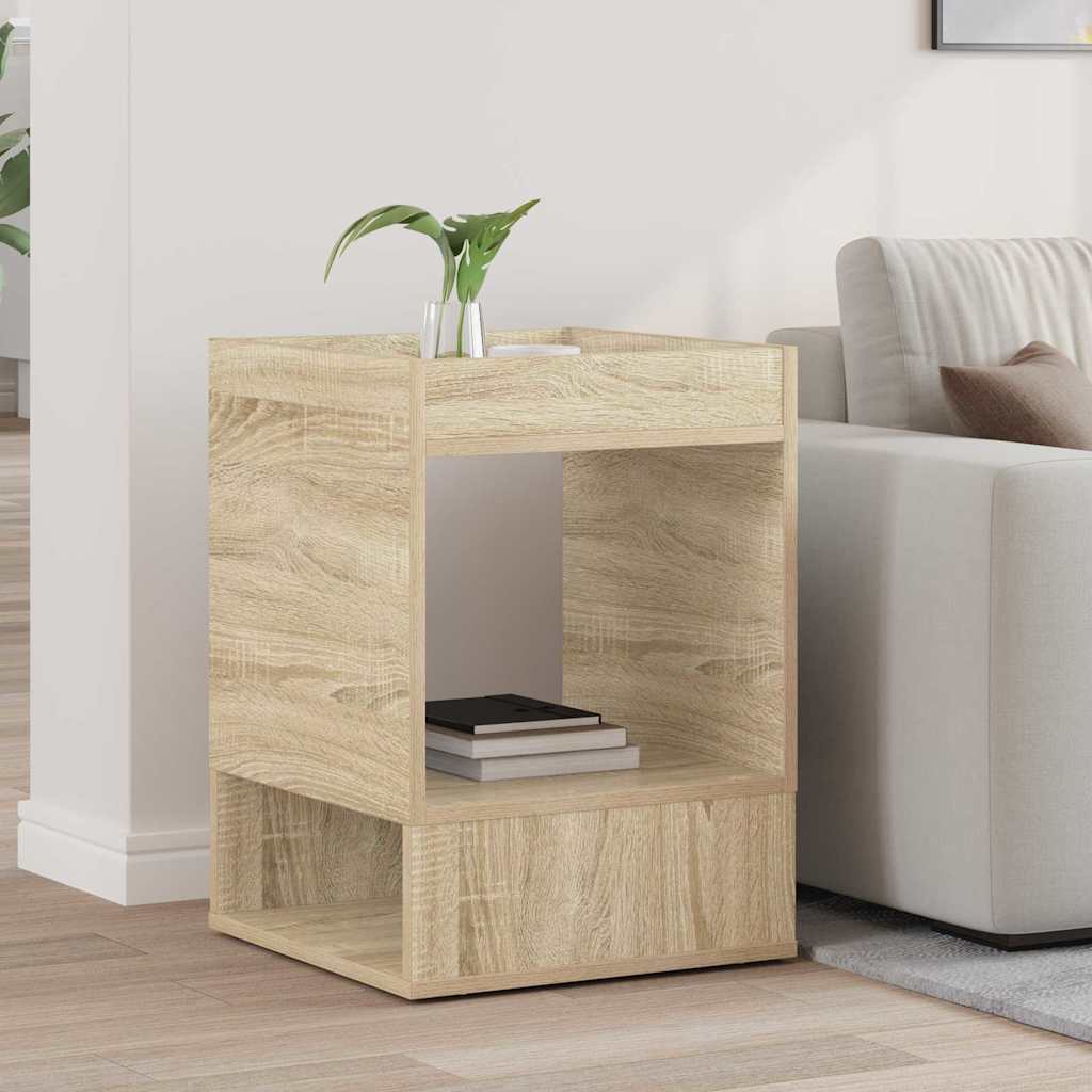 Tavolino Rovere Sonoma 40 x 40 x 56 cm Legno multistrato
