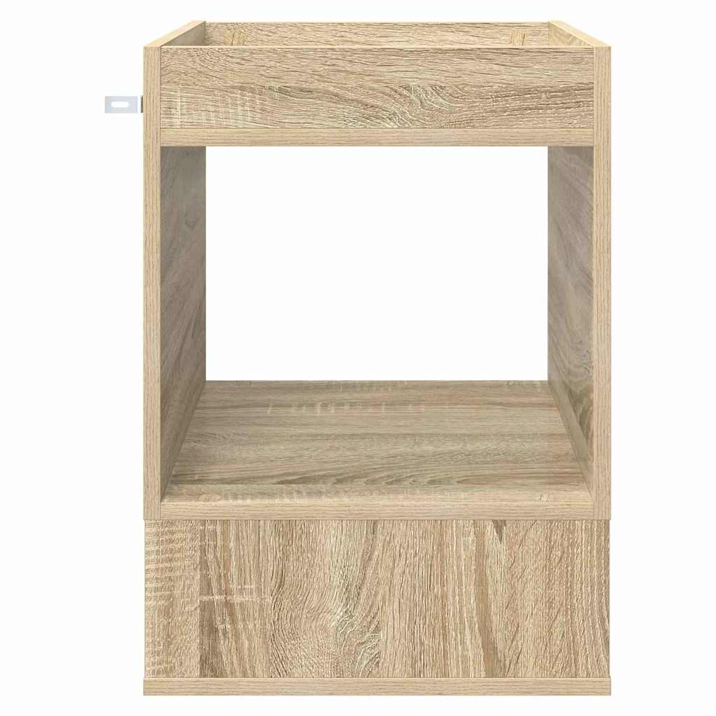 Tavolino Rovere Sonoma 40 x 40 x 56 cm Legno multistrato