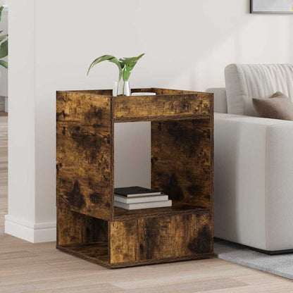 Tavolino Rovere fumÃ© 40 x 40 x 56 cm Legno multistrato